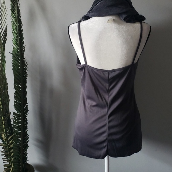 Studio Y silver gray blouse and tank set - Picture 4 of 6